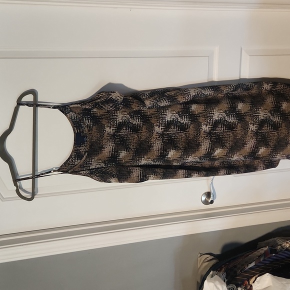 Plus size womens dress. Multi color - Picture 1 of 4